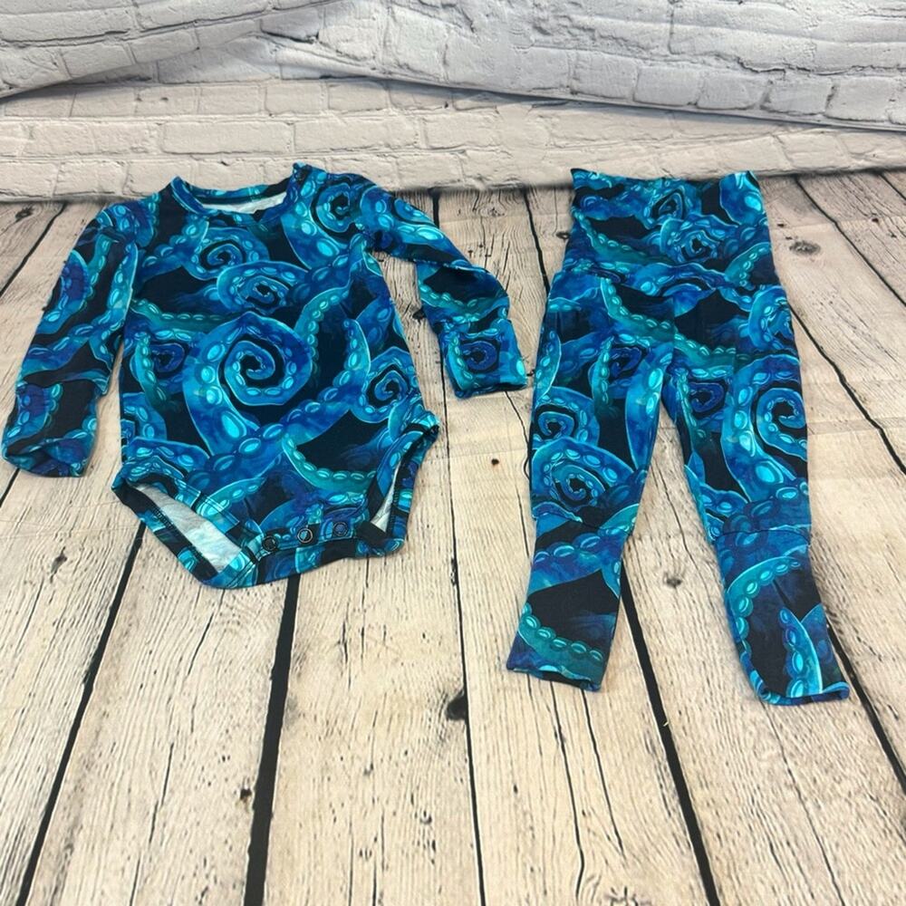 Muse Threads Octopus Tentacle Bamboo Bodysuit and Leggings